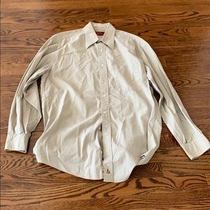 light green button up